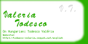 valeria todesco business card
